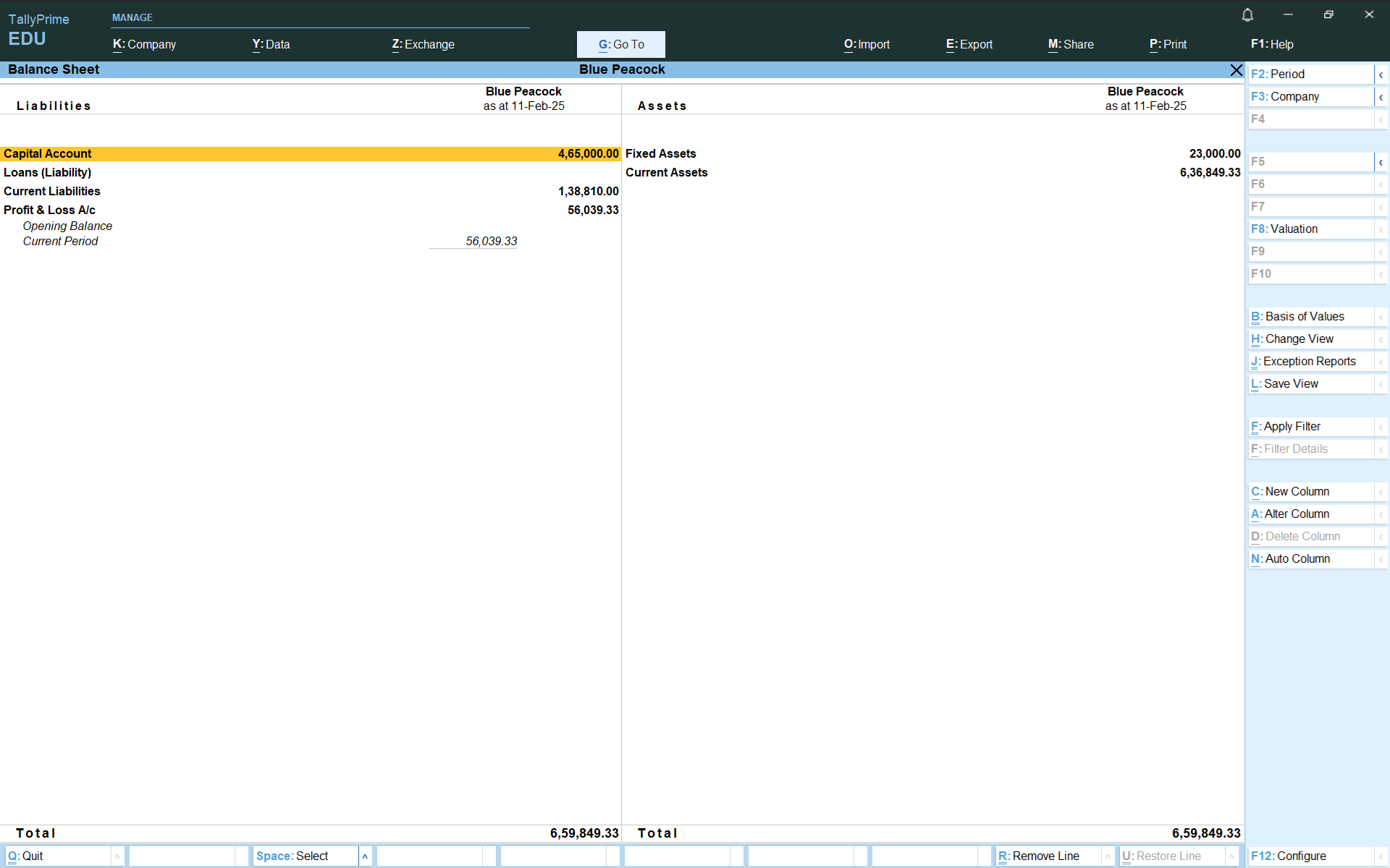 Selecting company in Tally from backup folder
